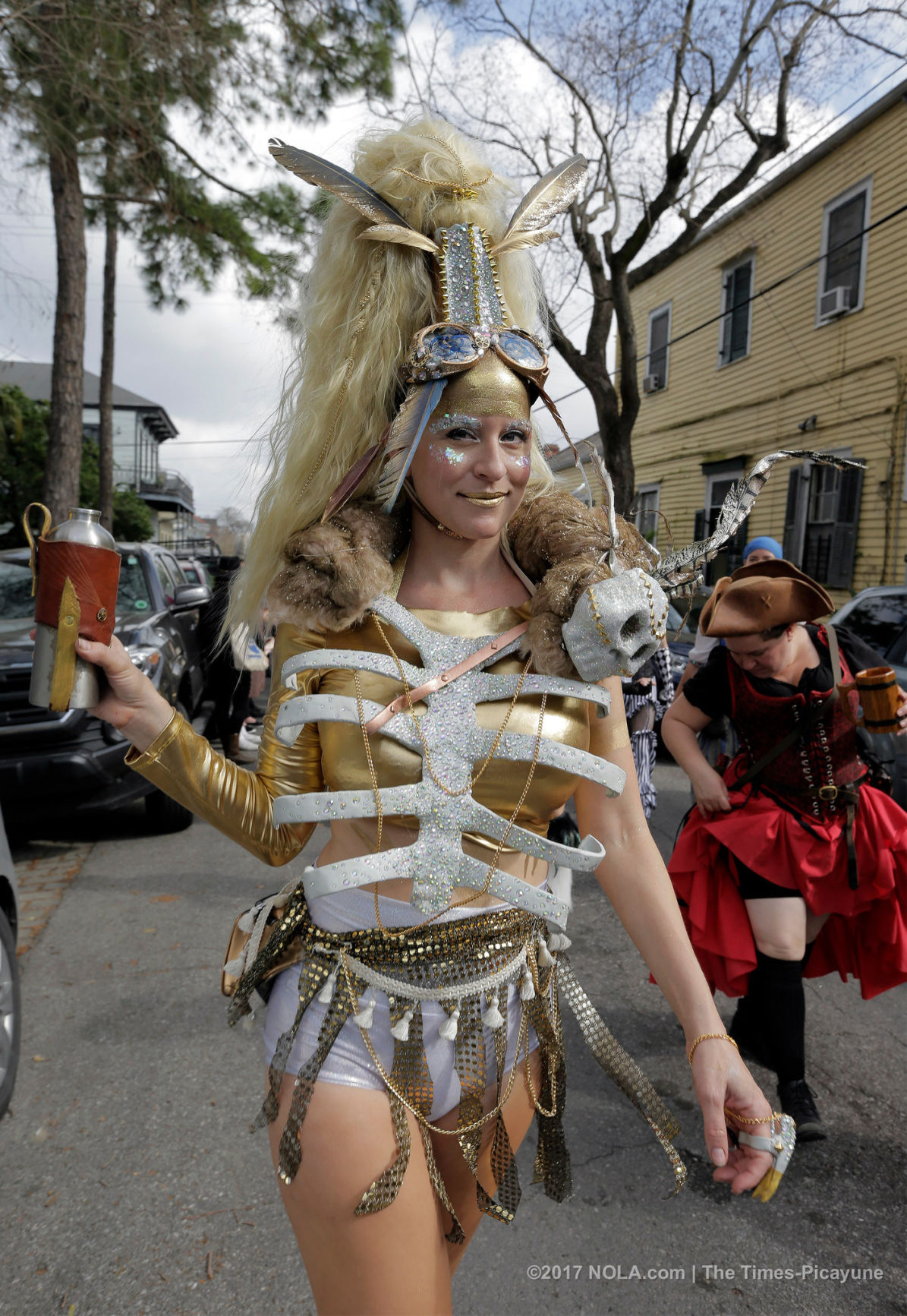 Mardi Gras: Societe de Sainte Anne meanders through New Orleans neighborhoods
